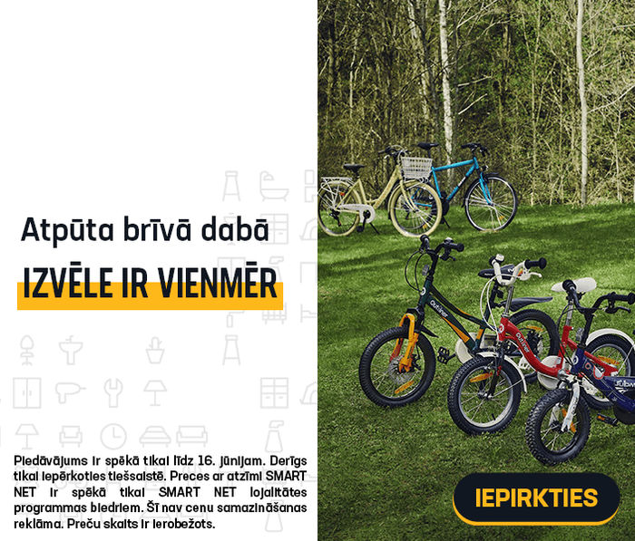 Atpūta brīvā dabā! Tu vienmēr varēsi izvēlēties