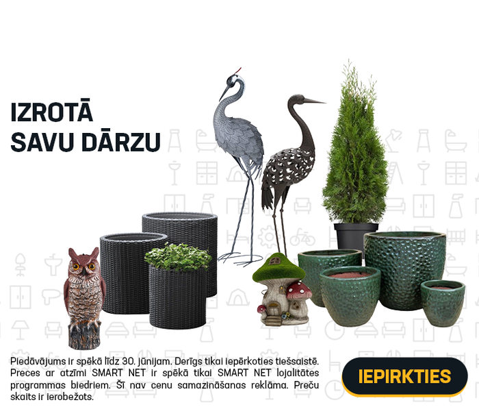 Izrotā savu dārzu