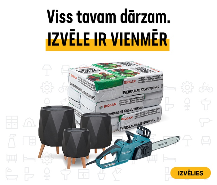 Viss tavam dārzam.  IZVĒLE IR VIENMĒR