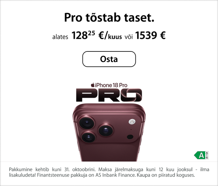 Pro tõstab taset.