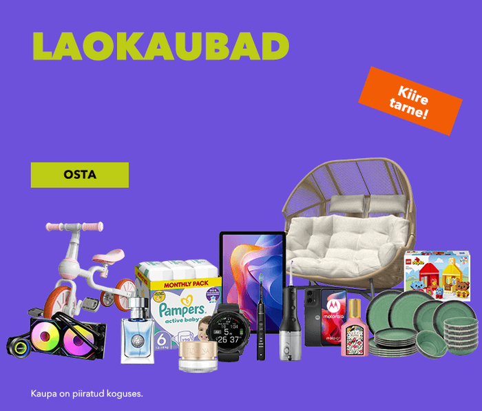 LAOKAUBAD! Kiire tarne!