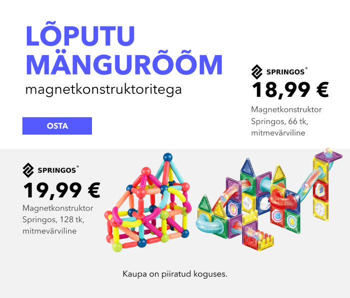 Lõputu mängurõõm magnetkonstruktoritega