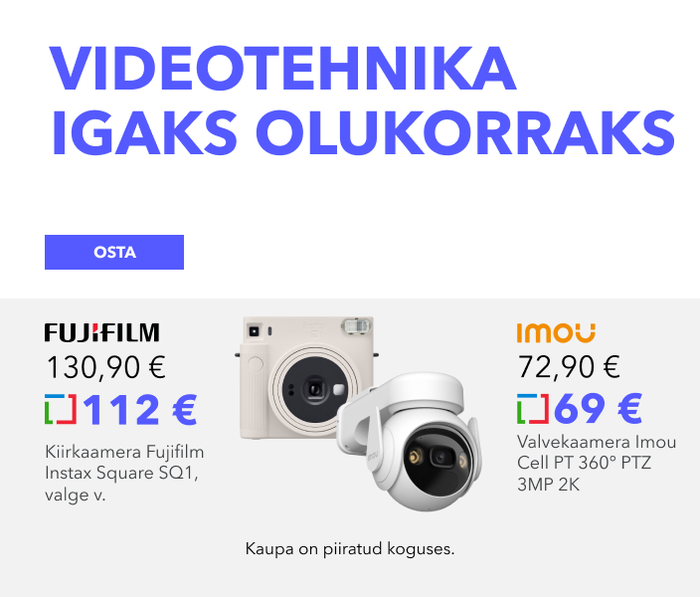 Videotehnika igaks olukorraks