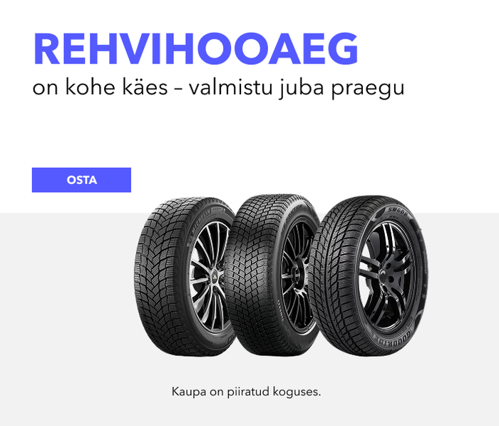 Rehvihooaeg on kohe käes – valmistu juba praegu