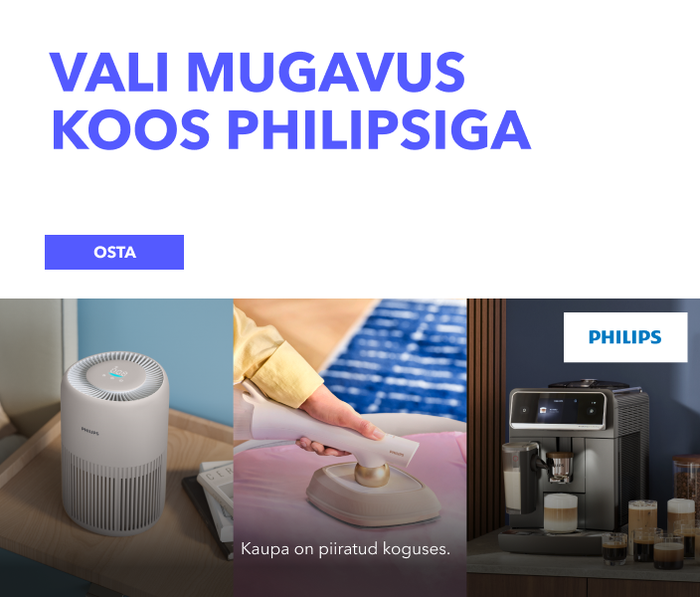 Vali mugavus koos Philipsiga