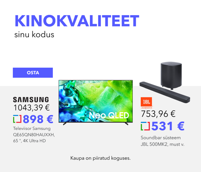 Kinokvaliteet sinu kodus