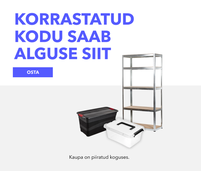 Korrastatud kodu saab alguse siit