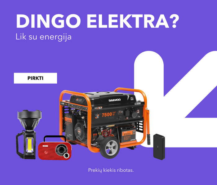  Dingo elektra? Lik su energija