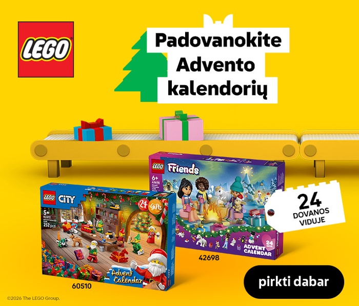 Padovanokite advento kalendorių