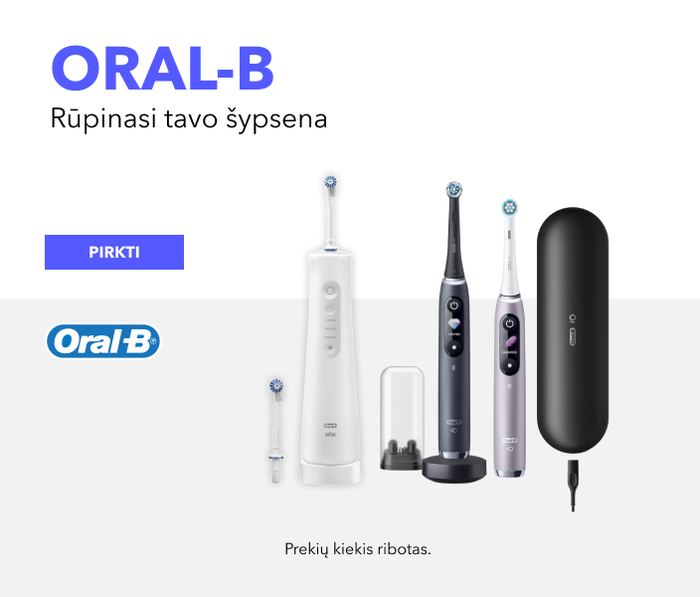 Oral-B. Rūpinasi tavo šypsena