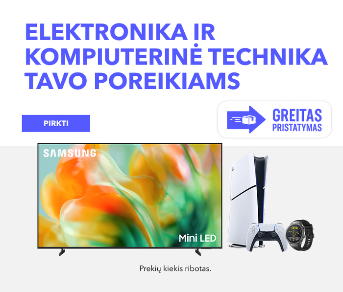 Elektronika ir kompiuterinė technika tavo poreikiams