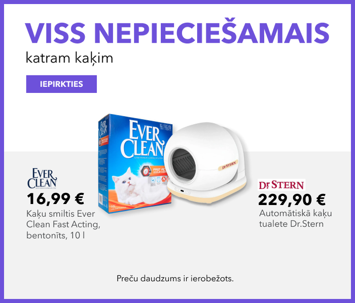 Viss nepieciešamais katram kaķim