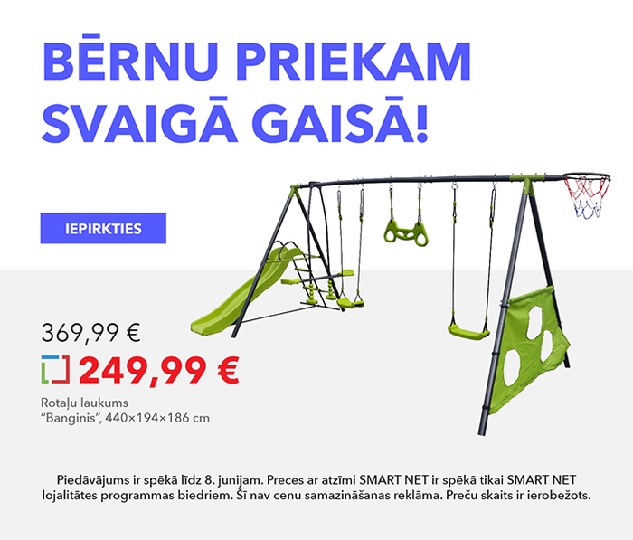 Bērnu priekam svaigā gaisā!