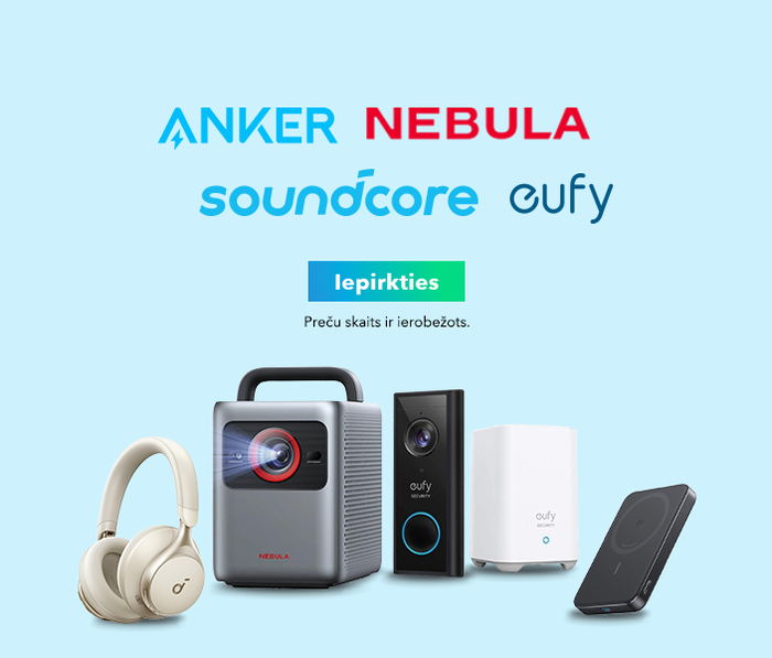 ANKER, Soundcore, Eufy, Nebula