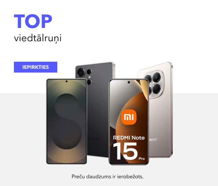 TOP viedtālruņi