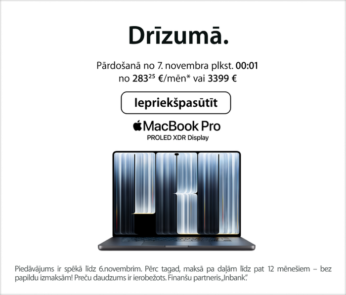 Drīzumā.