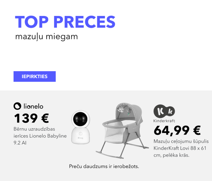 TOP preces mazuļu miegam