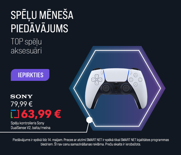 SPĒĻU MĒNEŠA piedāvājums! TOP spēļu aksesuāri