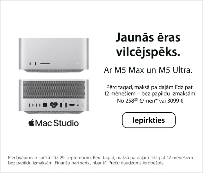 Jaunās ēras vilcējspēks.  Ar M5 Max un M5 Ultra.