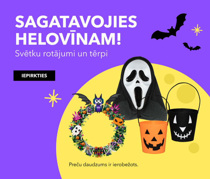 SAGATAVOJIES HELOVĪNAM! Svētku rotājumi un tērpi