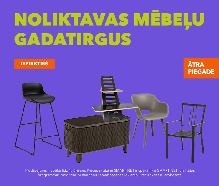 Noliktavas mēbeļu gadatirgus