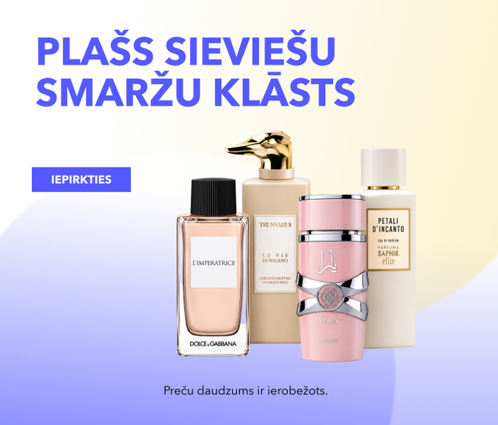 Plašs sieviešu smaržu klāsts