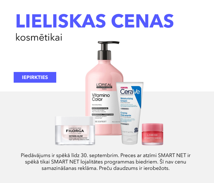 Lieliskas cenas kosmētikai