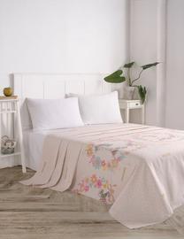 Lovatiesė Mijolnir Unicornlar 143EPJ6294, geltona/kreminė/oranžinė, 200 cm x 235 cm