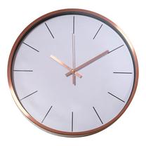 Sieninis kvarcinis laikrodis Besk, bronzos, 30 cm x 30 cm, 30 cm