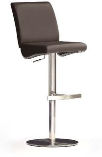 Baro kėdė MCakcent Diaz, matinė, ruda, 50 cm x 42 cm x 87 cm