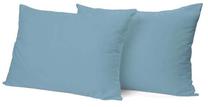 Pagalvės užvalkalas Rustilė Satin, šviesiai mėlyna, 70 cm x 70 cm