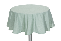 Staltiesė apvali 4Living Palermo, žalia, 140 x 140 cm