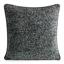 Dekoratyvinės pagalvėlės užvalkalas JA162-04, juoda/plieno, 45 cm x 45 cm