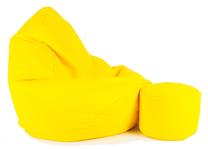 Sėdmaišių rinkinys Mega Comfort XXL 006, geltonas