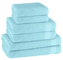 Vonios rankšluosčių rinkinys Ardenza Madison, šviesiai mėlynas, 6 vnt.