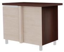 Apatinė virtuvinė spintelė Bodzio Sandi KSSNDP-LA/OR, ruda/smėlio, 65 cm x 110 cm x 86 cm