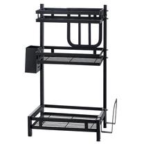 Prieskonių stovas 34166-39, juoda, 15 cmx42 cm