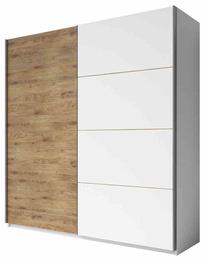 Spinta Helvetia Galaxy 17, ąžuolo/balta, 200 cm x 61 cm x 210 cm