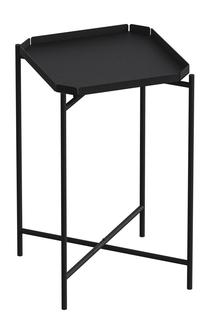 Kavos staliukas Kalune Design SHB-008, juodas, 46 cm x 46 cm x 56 cm