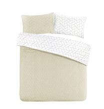 Patalynės užvalkalų komplektas Kenda Sand Florence 125, smėlio, 200 x 200 cm