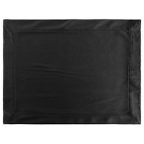 Servetėlė kvadratinė Melinda, juoda, 30 x 40 cm, 4 vnt.