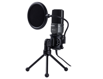 Kondensatorinis mikrofonas Tracer DIGITAL USB PRO, juoda