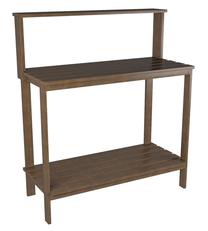 Konsolinis staliukas Kalune Design Marla, rudas, 110 cm x 52 cm x 128 cm