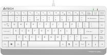 Klaviatūra A4Tech Compact Keyboard FK11, EN, balta
