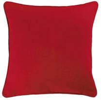 Dekoratyvinės pagalvėlės užvalkalas Douceur Panama, raudona, 40 cm x 40 cm
