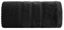Vonios rankšluostis Adore 13, juodas, 50 cm x 30 cm