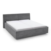 Lova dvigulė Magnum Poso, 160 x 200 cm, pilka, be čiužinio, su grotelėmis