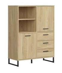 Pastatoma lentyna Ramla S489-REG2D3S/U-JEG, ruda, 40 cm x 90 cm x 125 cm