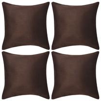 Dekoratyvinė pagalvėlė VLX Cushion Covers, ruda, 50 cm x 50 cm, 2 vnt.