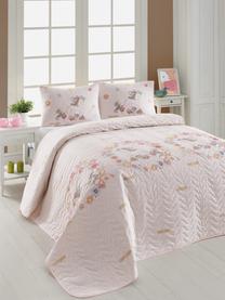 Lovatiesė Mijolnir Set Unicornlar, rožinė/smėlio, 220 cm x 200 cm